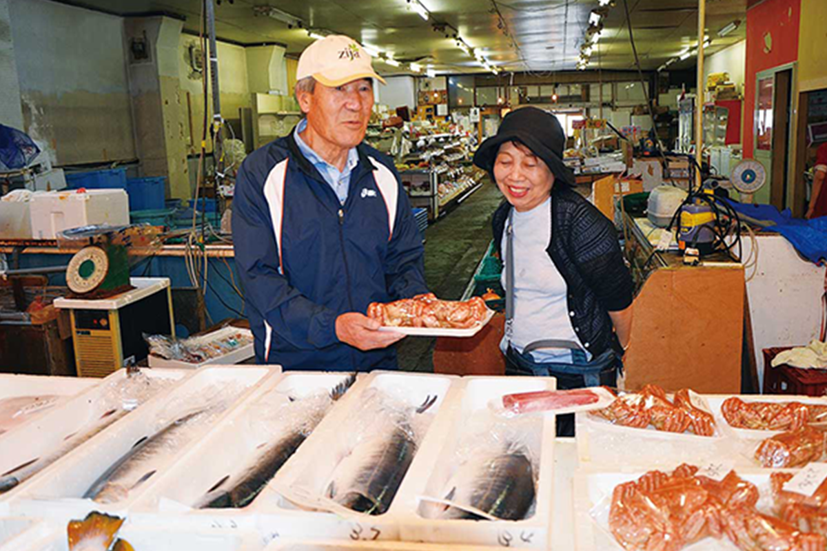 地元の商店