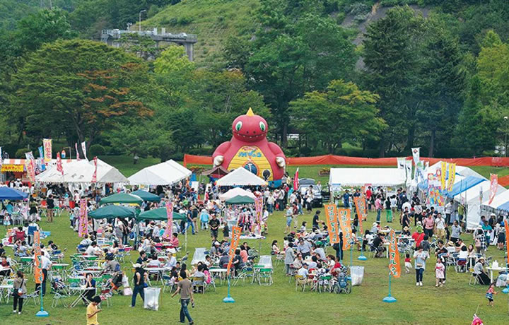 のぼりべつ夏祭り